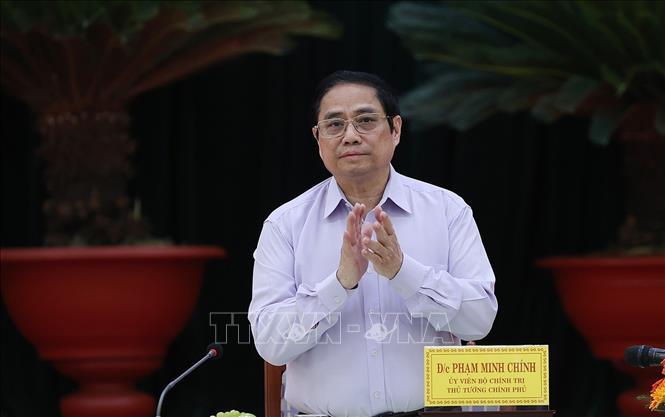 Thủ tướng Phạm Minh Chính chủ trì phiên họp Chính phủ chuyên đề về công tác quy hoạch Chú thích ảnh