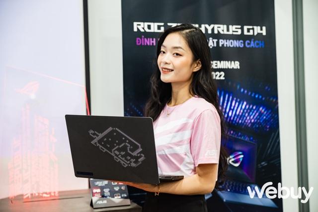 Cận cảnh ASUS Zephyrus G14 2022: Nâng cấp từ trong ra ngoài, mạnh mẽ và "wibu" hơn, giá từ 51 triệu đồng - Ảnh 8.