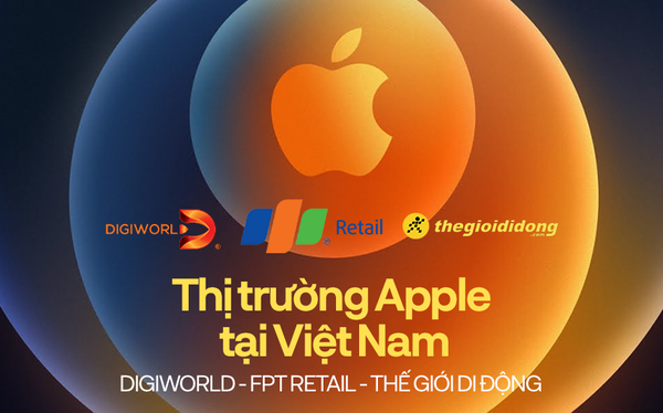 Thị trường Apple tại Việt Nam: TopZone - Thế Giới Di Động đang 'phả hơi vào gáy' của FPT Retail và Digiworld? - Ảnh 1.