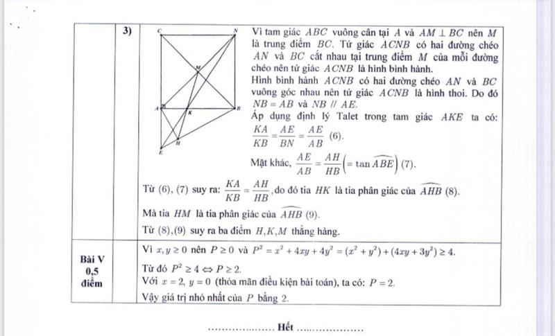 Hà Nội công bố đáp án các môn thi vào lớp 10 THPT ảnh 4