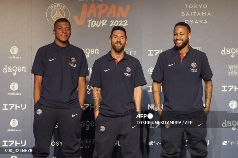 Bộ ba Messi, Neymar và Mbappe sẽ thách thức tham vọng của Real Madrid. Ảnh: AFP
