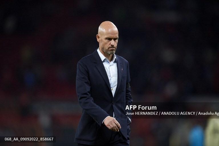Ten Hag không hài lòng với các học trò.  Ảnh: AFP