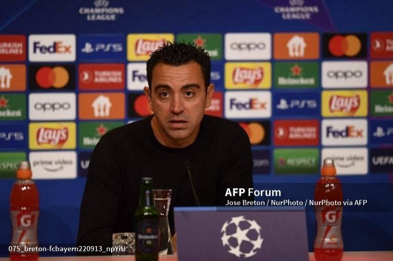 Xavi vẫn tự hào về các học trò.  Ảnh: AFP