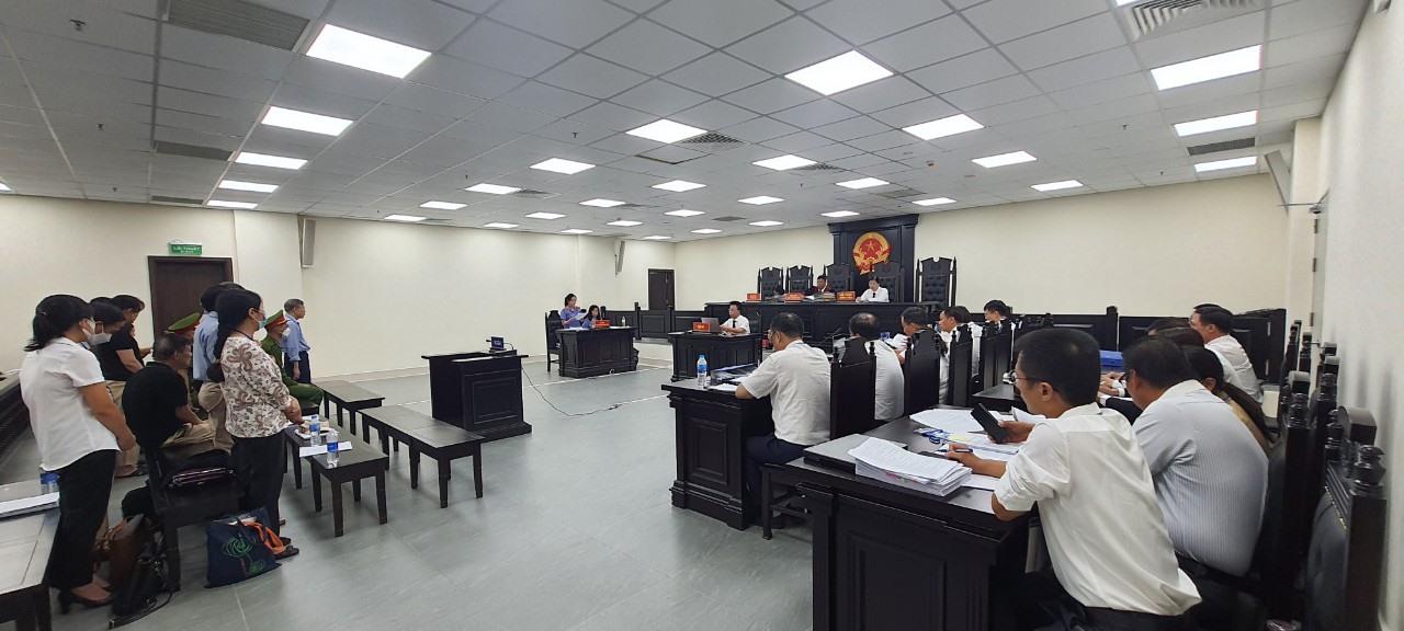 Phiên toà xét xử 11 bị cáo được mở từ ngày 16.9. Ảnh: V.D