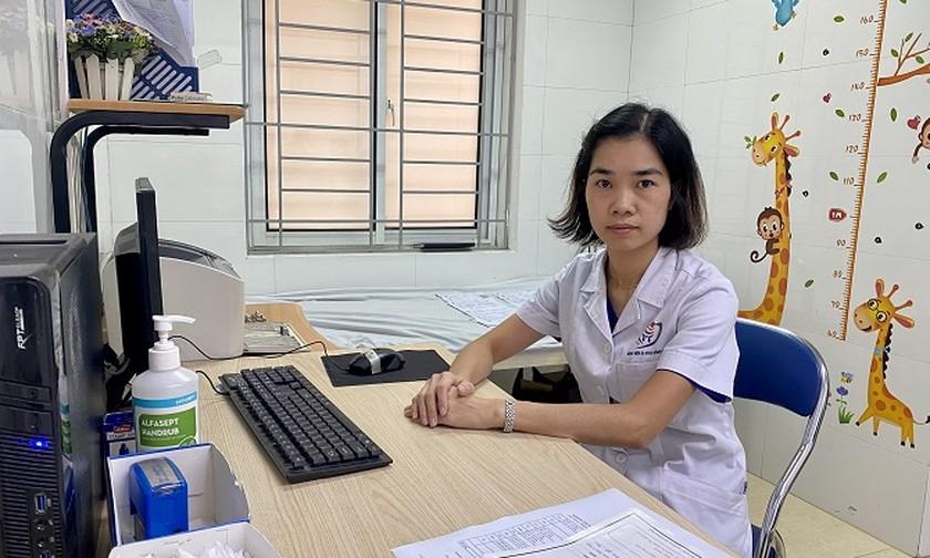 ThS. Đặng Khánh Ly- Trưởng khoa Nhi, Bệnh viện đa khoa Đống Đa. Ảnh do bệnh viện cũng cấp
