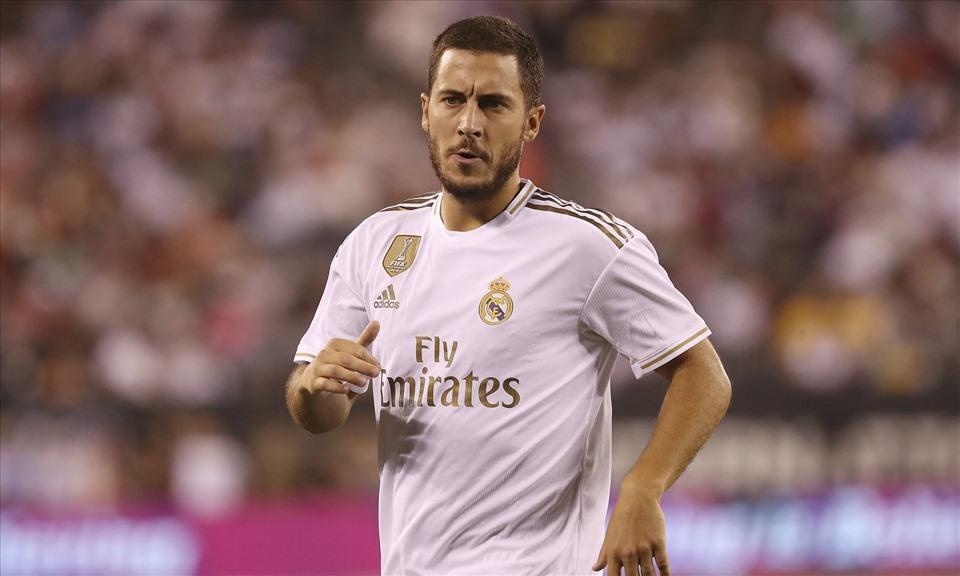 Eden Hazard thường xuyên dính chấn thương tại Real Madrid. Ảnh: Getty