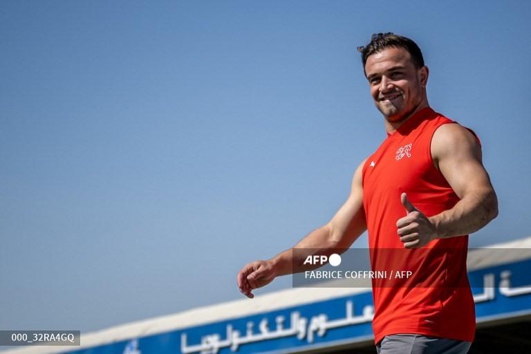 Shaqiri là niềm cảm hứng của Thụy Sĩ. Ảnh: AFP