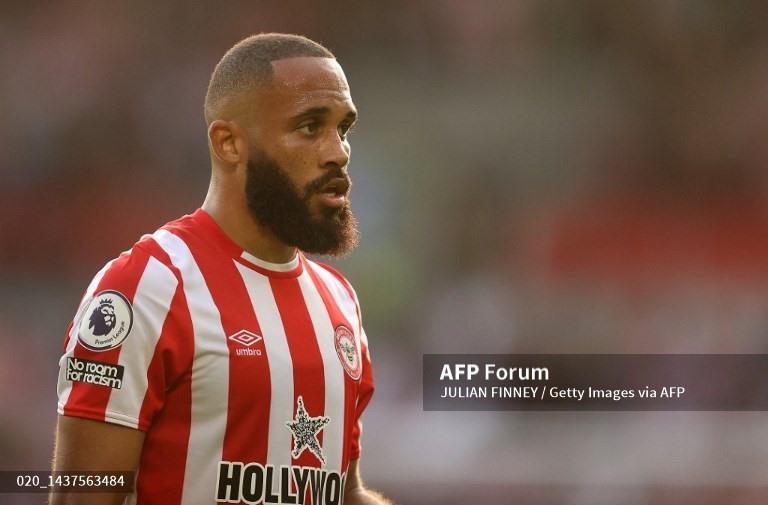 Bryan Mbeumo đang thi đấu tại Premier League trong màu áo Brentford. Ảnh: AFP