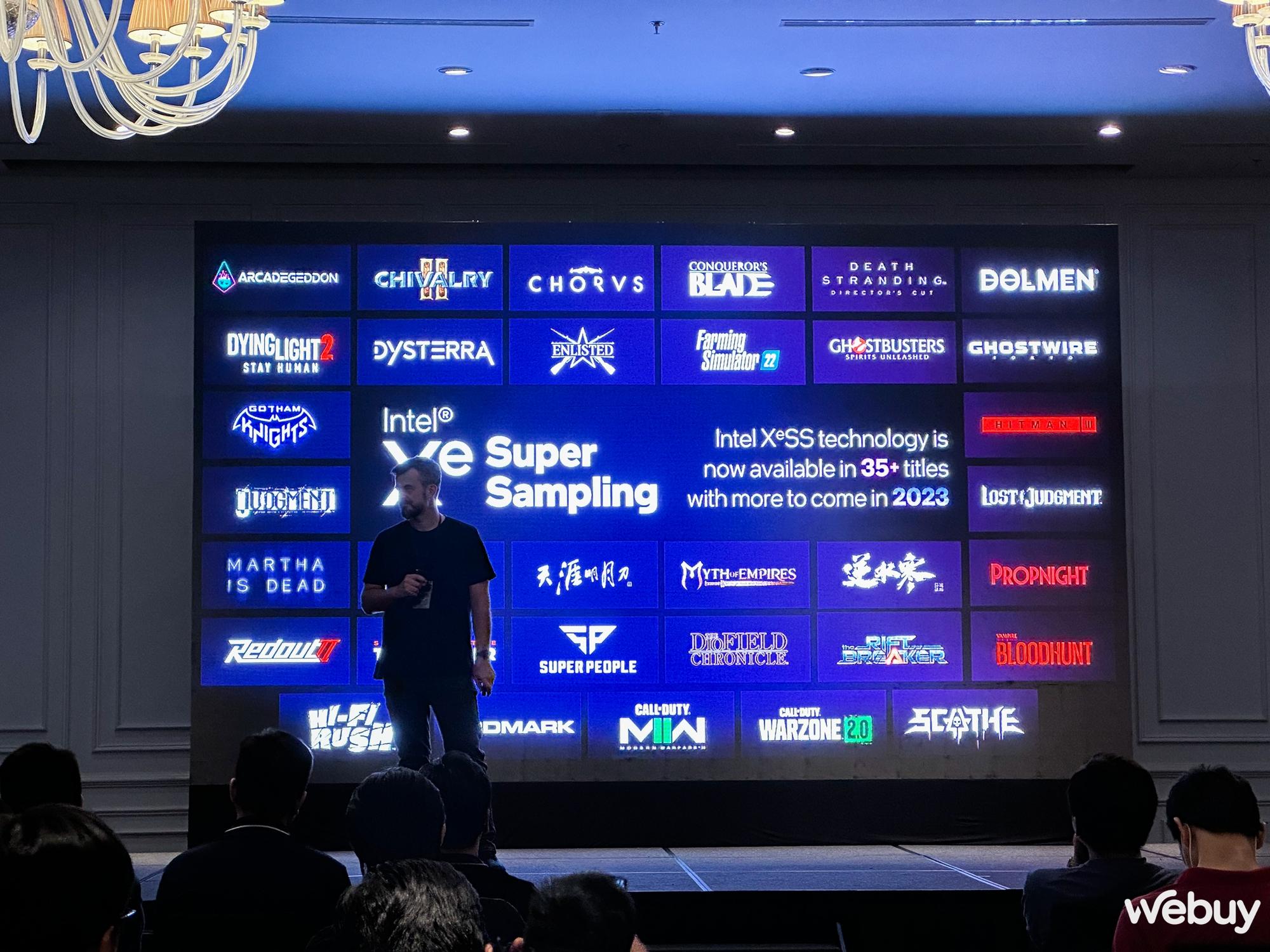 Ra mắt Arc A750 tại Việt Nam, Intel làm thị trường VGA rời thêm sôi động - Ảnh 3. Ra mắt Arc A750 tại Việt Nam, Intel làm thị trường VGA rời thêm sôi động - Ảnh 3.