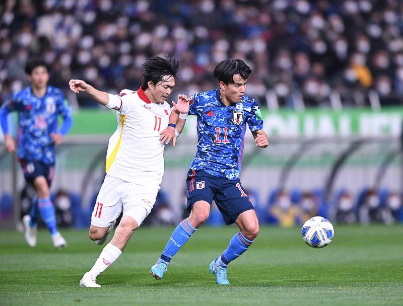 Tuyển Nhật Bản đề cao tuyển Việt Nam tại Asian Cup 2023