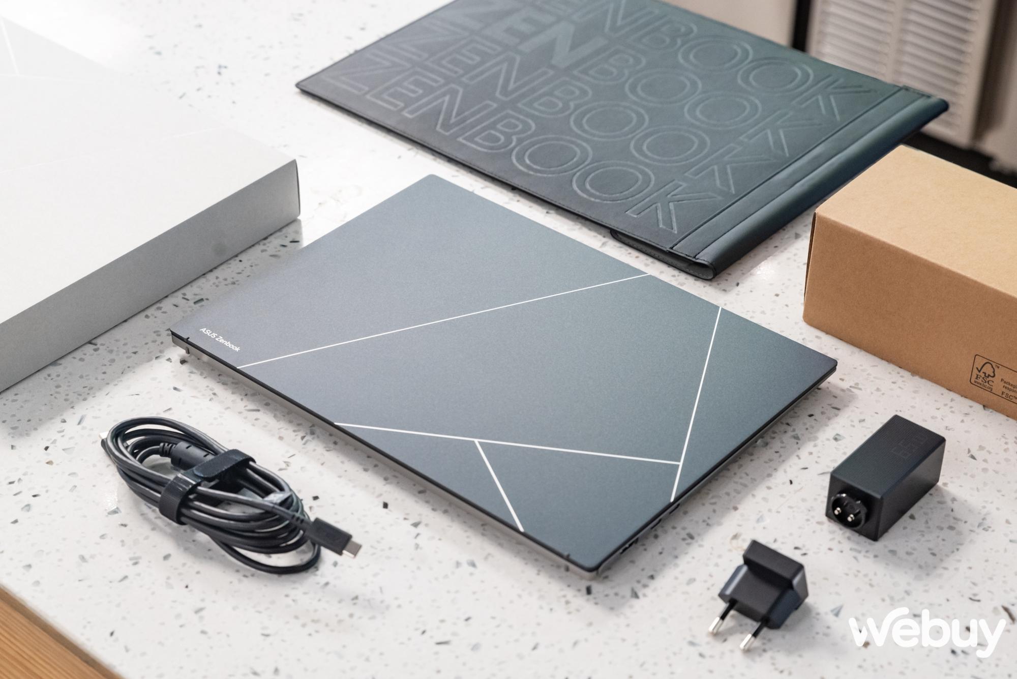 Cận cảnh ASUS Zenbook S 13 OLED 2023: Laptop Windows mỏng nhẹ hơn cả Macbook Air, giá từ 40 triệu - Ảnh 2.