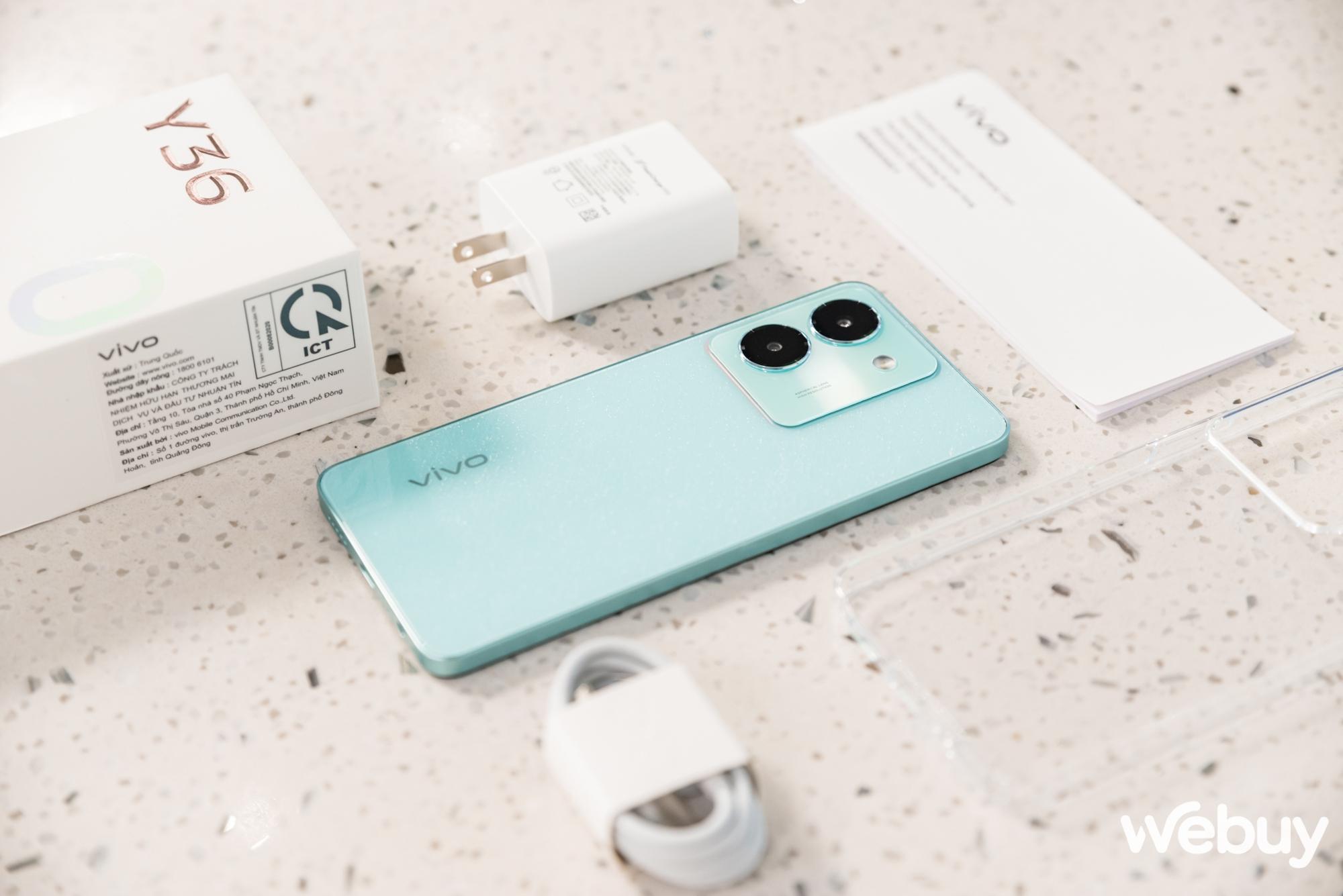 Cận cảnh vivo Y36: Smartphone phổ thông có thiết kế bắt mắt, camera 50MP cùng sạc nhanh 44W giá gần 7 triệu đồng - Ảnh 1. Cận cảnh vivo Y36: Smartphone phổ thông có thiết kế bắt mắt, camera 50MP cùng sạc nhanh 44W giá gần 7 triệu đồng - Ảnh 1.