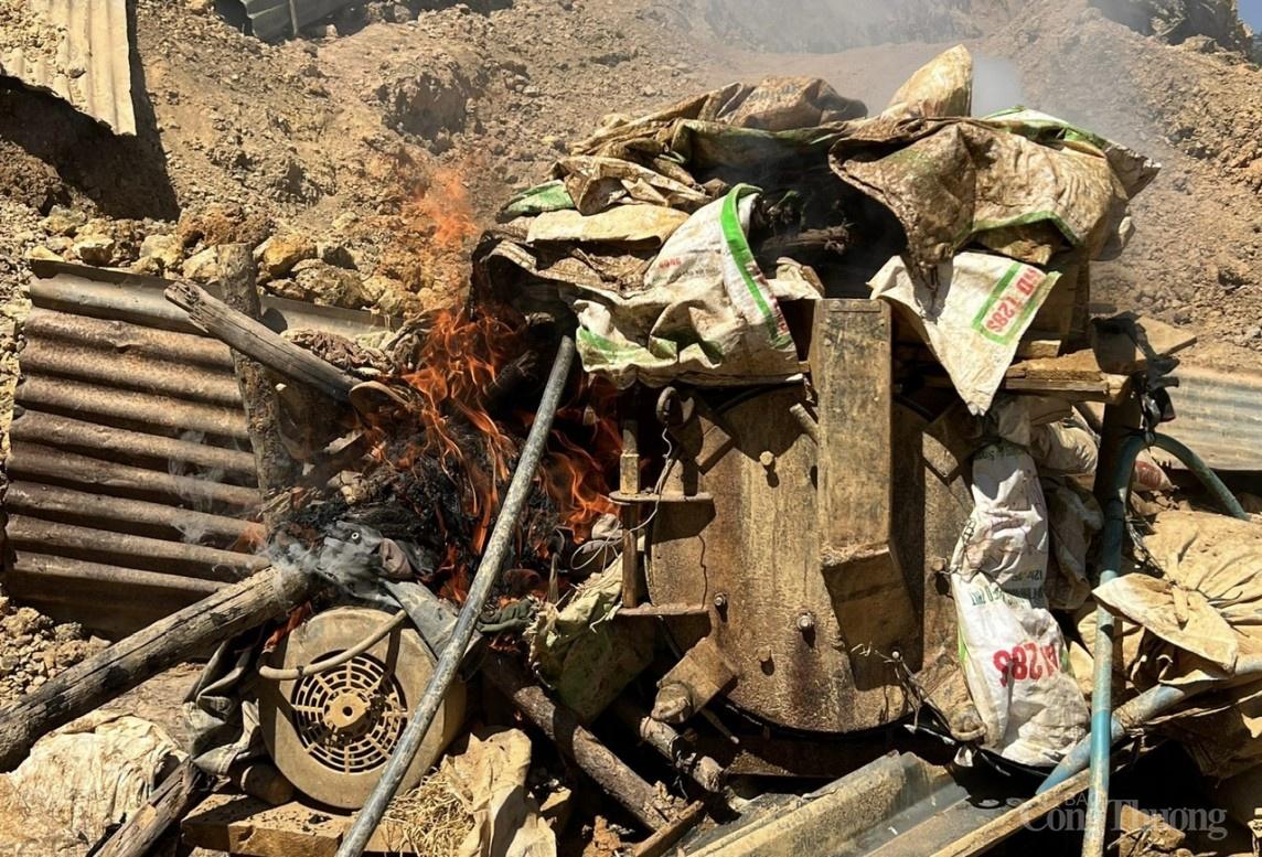 Huyện Lạc Dương (Lâm Đồng): Quyết liệt trong truy quét nạn khai thác khoáng sản trái phép Huyện Lạc Dương (Lâm Đồng): Quyết liệt trong truy quét nạn khai thác khoáng sản trái phép