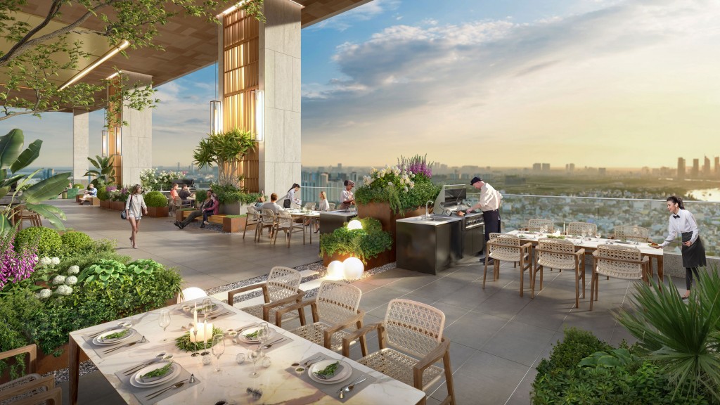 Tiện ích thương mại trên không tại Astral City Tiện ích thương mại trên không tại Astral City