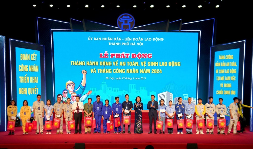Hà Nội phát động Tháng hành động về An toàn, vệ sinh lao động Hà Nội phát động Tháng hành động về An toàn, vệ sinh lao động