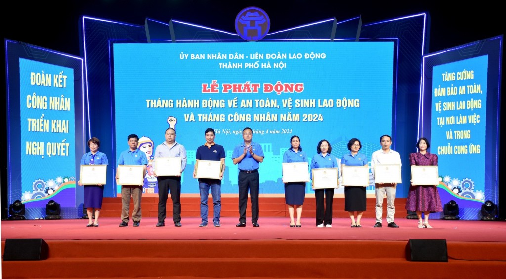 Hà Nội phát động Tháng hành động về An toàn, vệ sinh lao động Hà Nội phát động Tháng hành động về An toàn, vệ sinh lao động