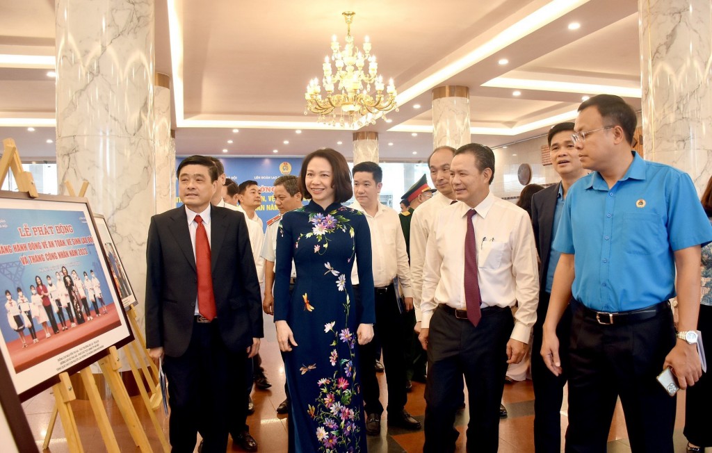 Hà Nội phát động Tháng hành động về An toàn, vệ sinh lao động Hà Nội phát động Tháng hành động về An toàn, vệ sinh lao động