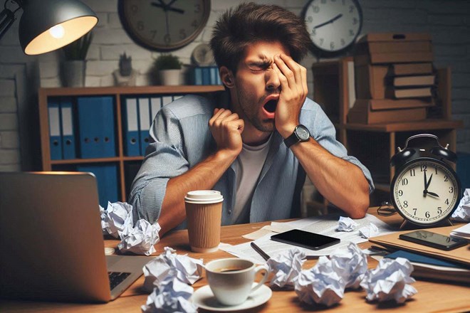 Làm việc ca đêm có thể khiến mắc một số bệnh mạn tính