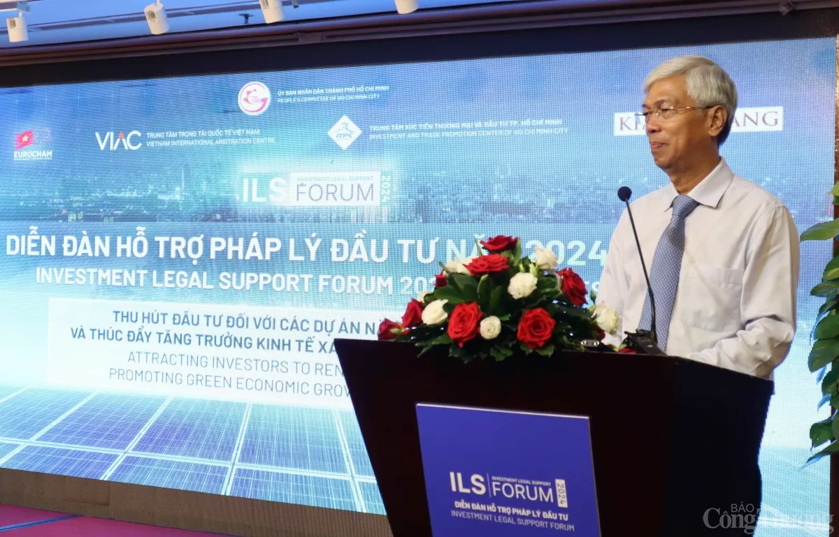 Bàn giải pháp thu hút đầu tư năng lượng tái tạo, thúc đẩy tăng trưởng kinh tế xanh TP. Hồ Chí Minh TP. Hồ Chí Minh: Bàn giải pháp thu hút đầu tư năng lượng tái tạo, thúc đẩy tăng trưởng kinh tế xanh