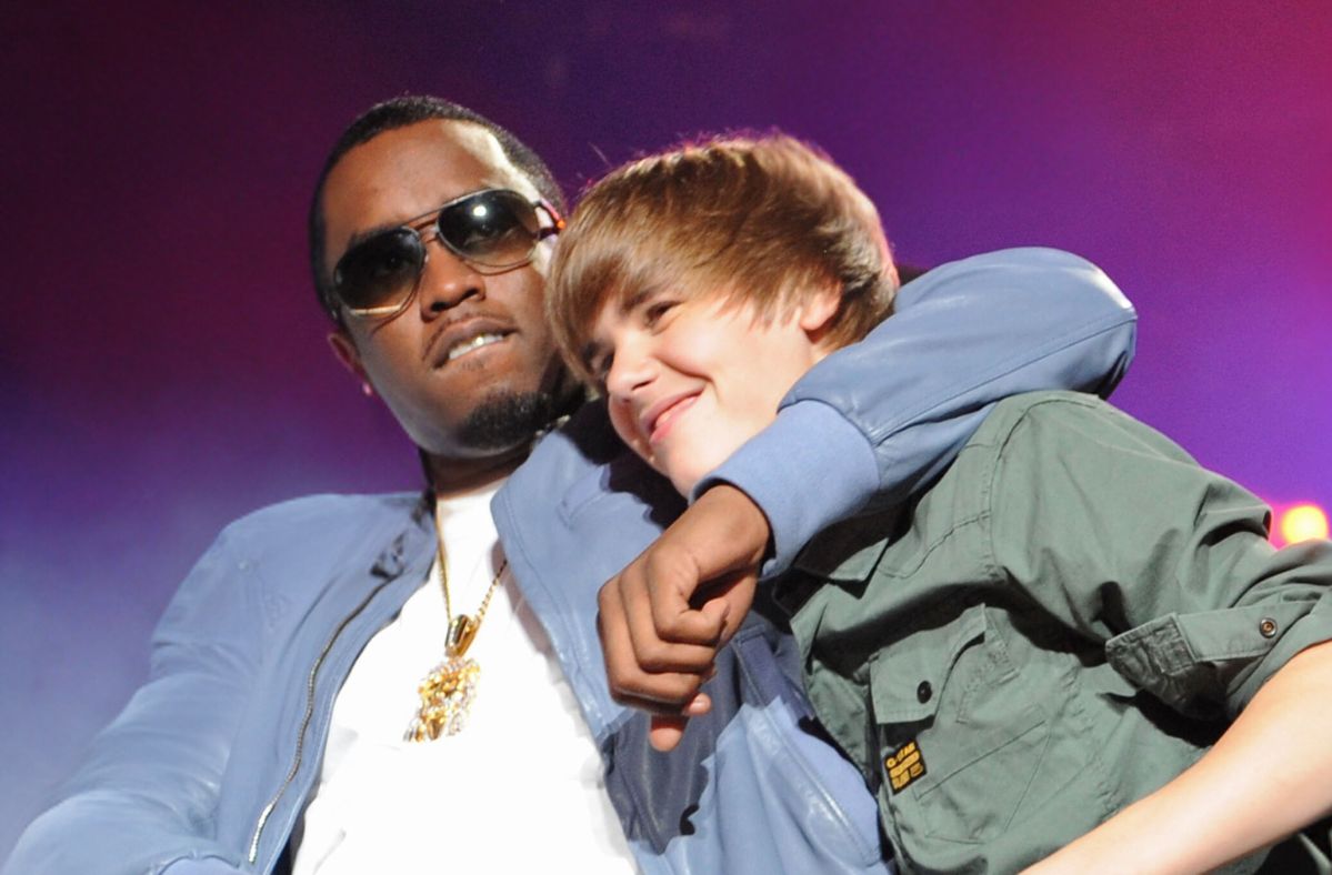 Justin Bieber trở thành tâm điểm chú ý vì anh có mối quan hệ thân thiết với Diddy. Ảnh: