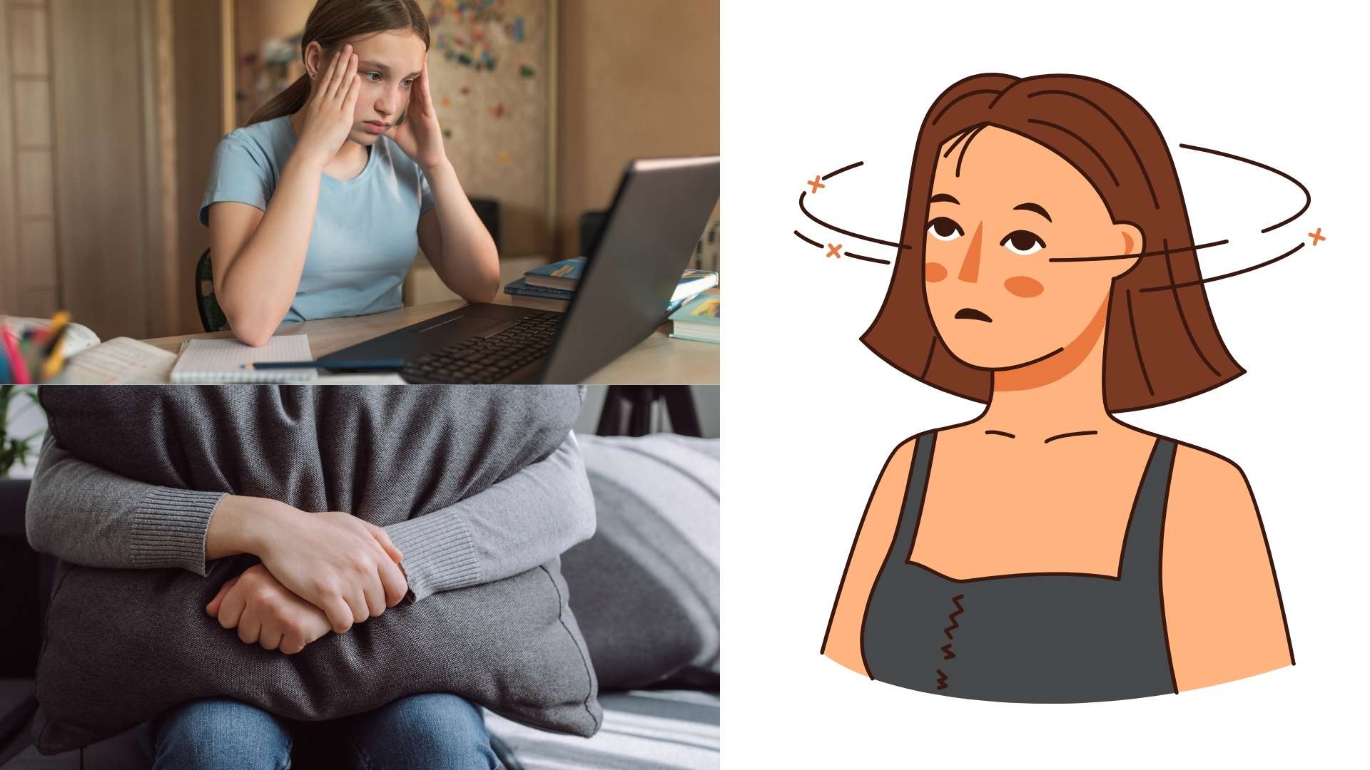 Suy nhược cơ thể có nguy hiểm không? Đồ hoạ: Đinh Đinh