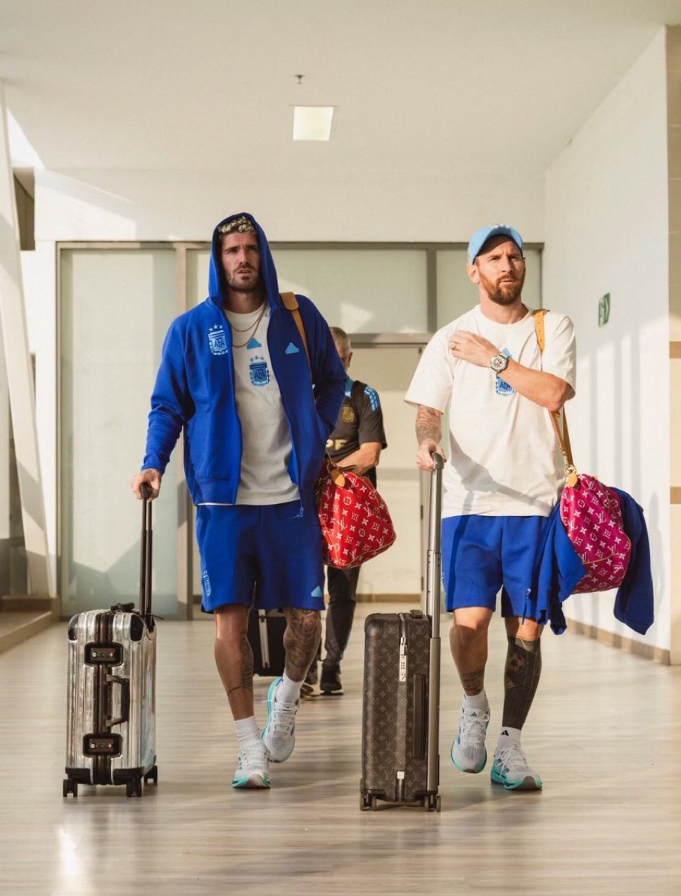 Lionel Messi đã trở lại đội tuyển Argentina. Ảnh: LĐBĐ Argentina