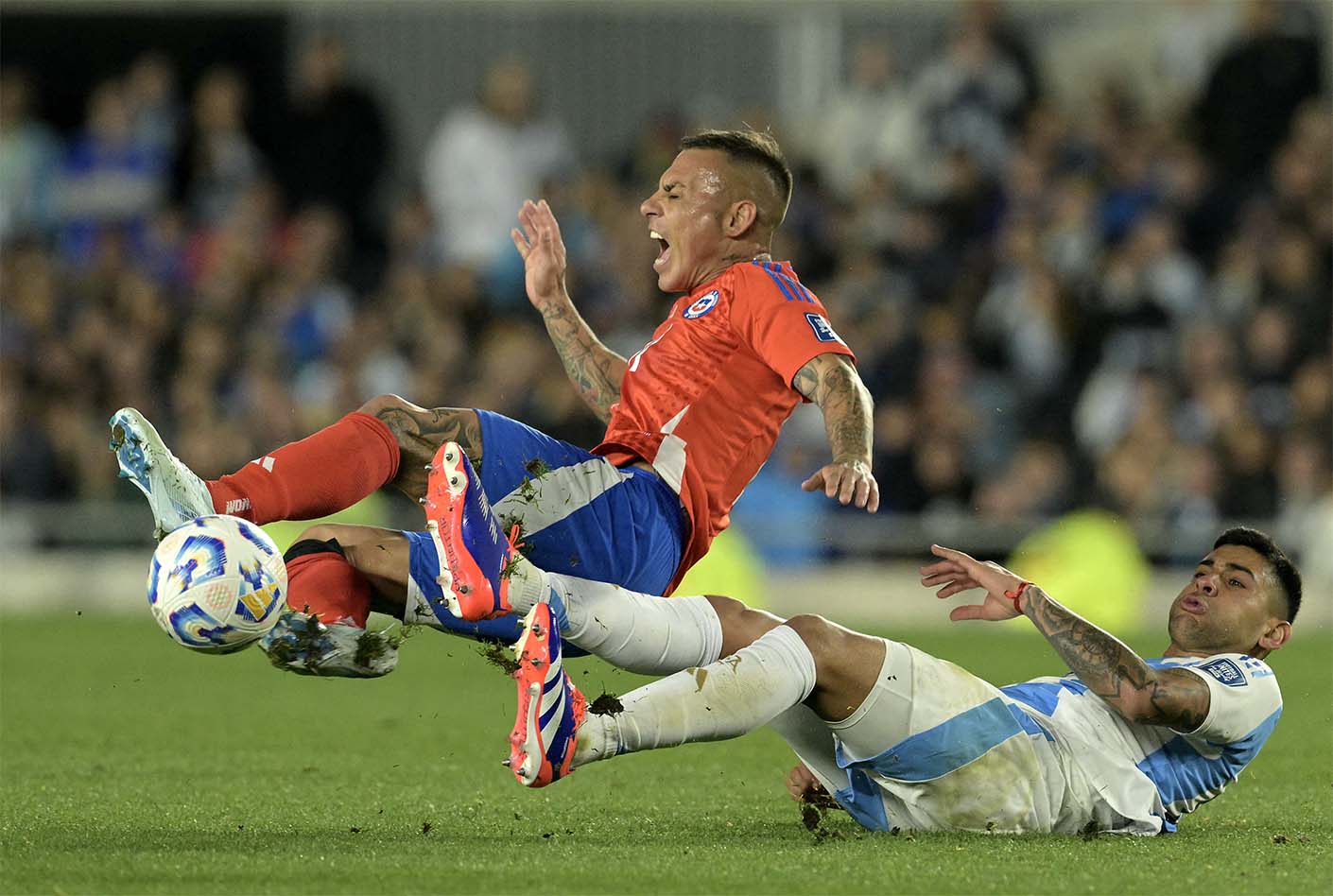 Romero là trụ cột nơi hàng thủ của đội tuyển Argentina. Ảnh: AFP