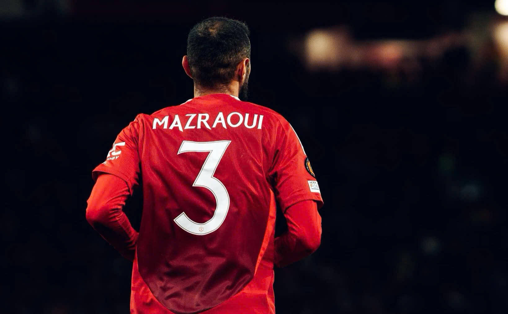 Man United dự kiến sẽ không có sự phục vụ của Noussair Mazraoui.  Ảnh: MUFC