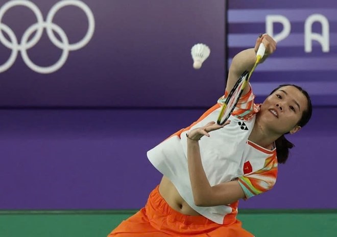 Thùy Linh tại Olympic Paris 2024. Ảnh: Olympic