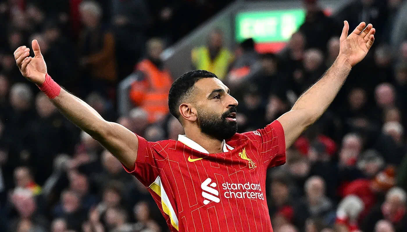 Salah dưới thời Slot vẫn là một tiền đạo đẳng cấp.  Ảnh: LFC