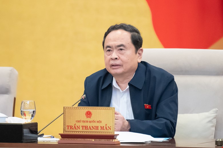 Chủ tịch Quốc hội Trần Thanh Mẫn. Ảnh: Quochoi.vn