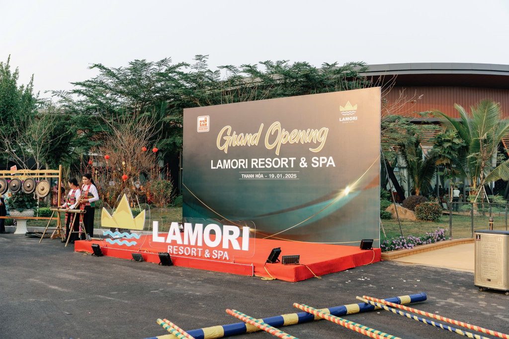 Khai trương khu du lịch nghỉ dưỡng sinh thái LAMORI Resort & Spa