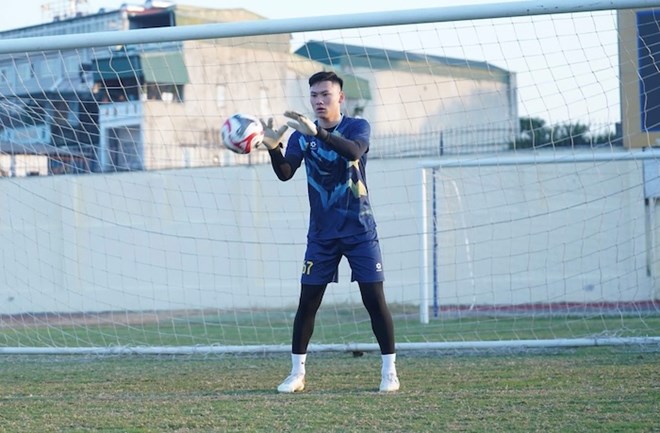 Thủ thành Trịnh Xuân Hoàng cần trưởng thành hơn