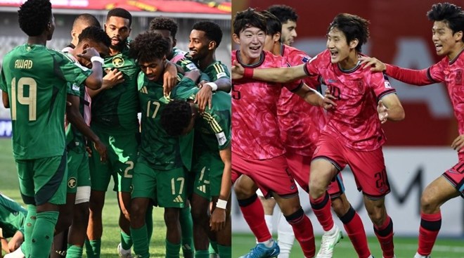 Lịch thi đấu bóng đá U20 châu Á 2025 hôm nay: U20 Saudi Arabia vs U20 Hàn Quốc