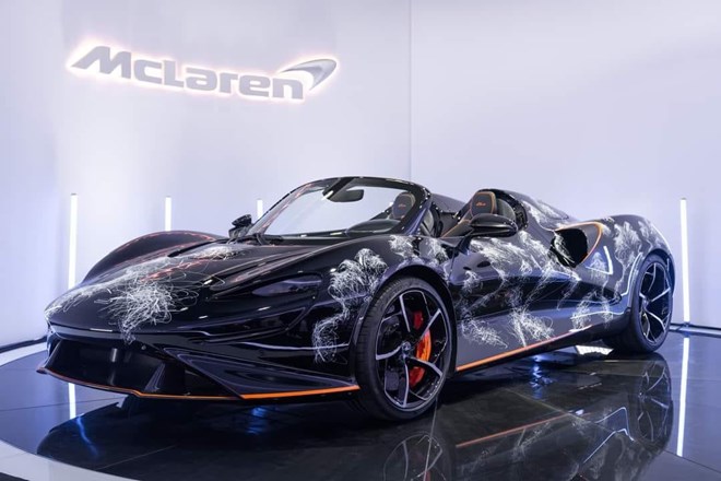 McLaren Elva gần 200 tỉ đồng lắp biển đấu giá tại Việt Nam