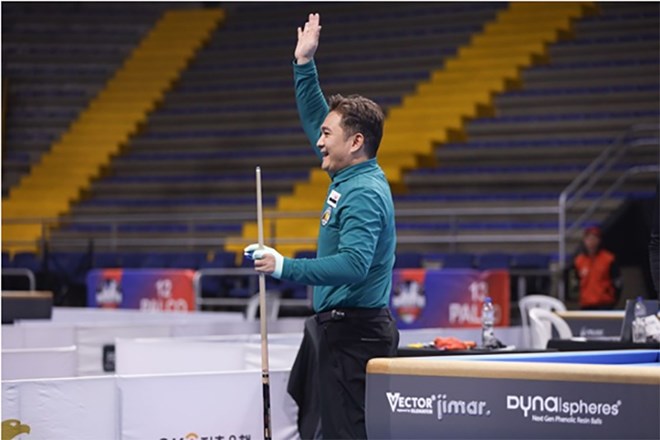 Trần Thanh Lực vô địch giải billiard 3 băng World Cup Bogota