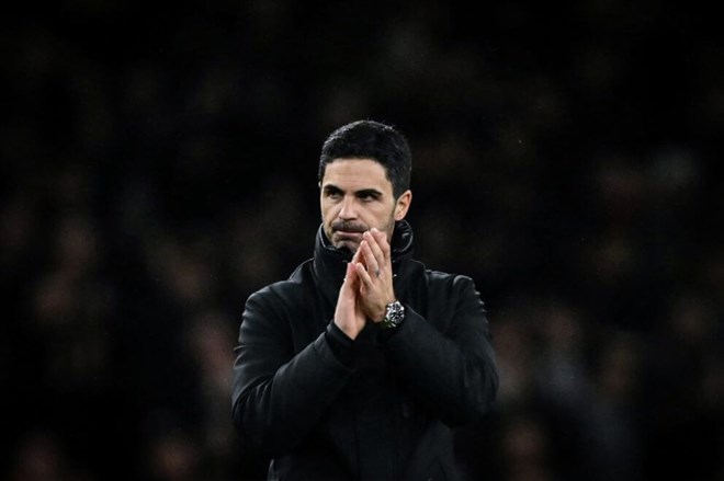 Arteta sẽ hướng sự tập trung vào trận đấu tới với Man United.  Ảnh: AFP