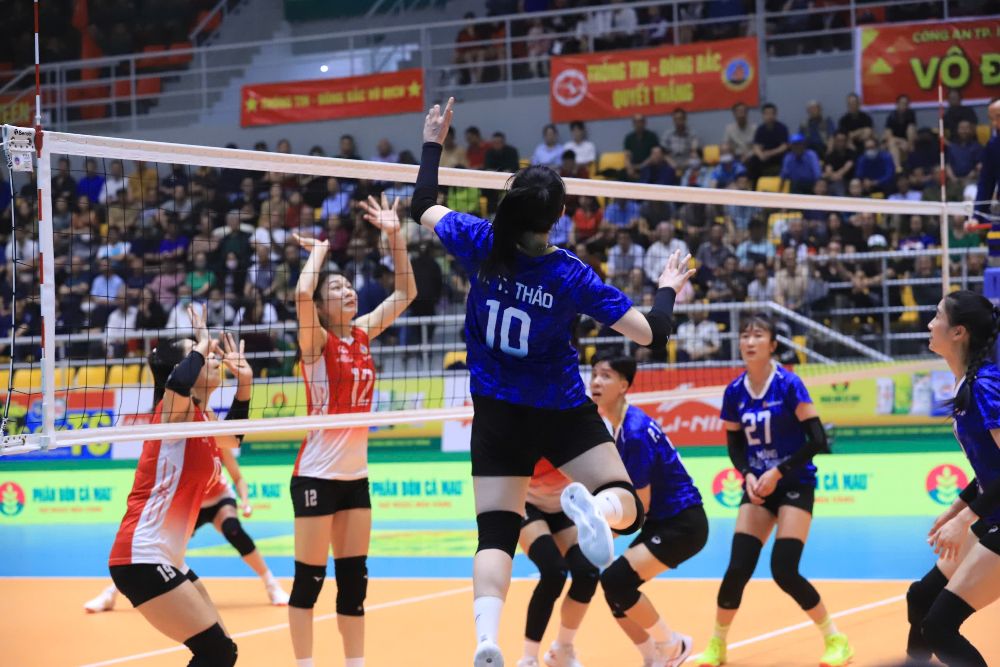 Hoàng Thị Thảo hoàn thiện bản thân qua từng trận đấu. Ảnh: Nguyên Vũ