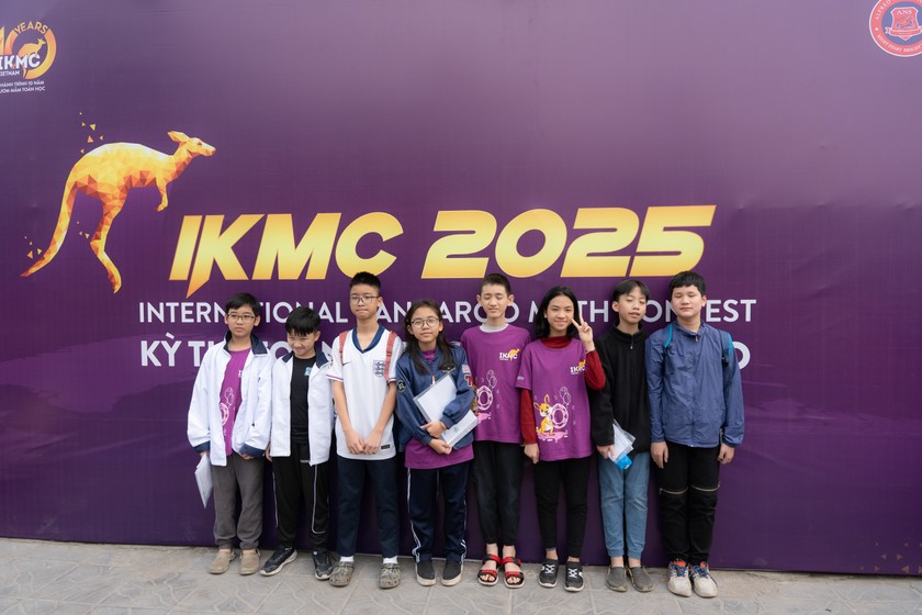 Kỳ thi Toán Quốc tế Kangaroo 2025 là kỳ thi Toán tư duy quốc tế dành cho học sinh từ lớp 1 đến lớp 12. (Ảnh: BTC)