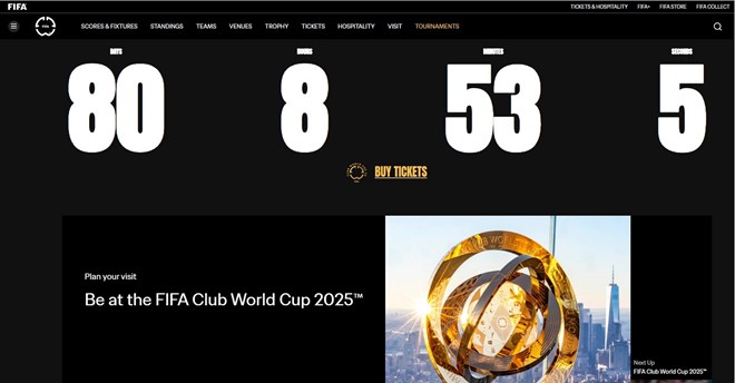 Khoản tiền thưởng siêu hấp dẫn của FIFA Club World Cup 2025