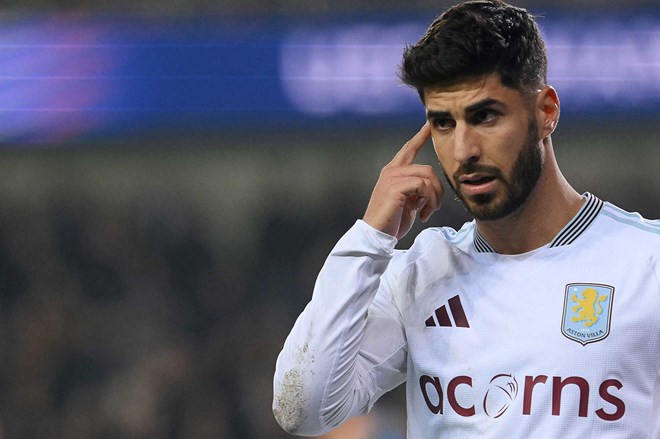 Lý giải việc Marco Asensio được chơi trận Aston Villa gặp PSG