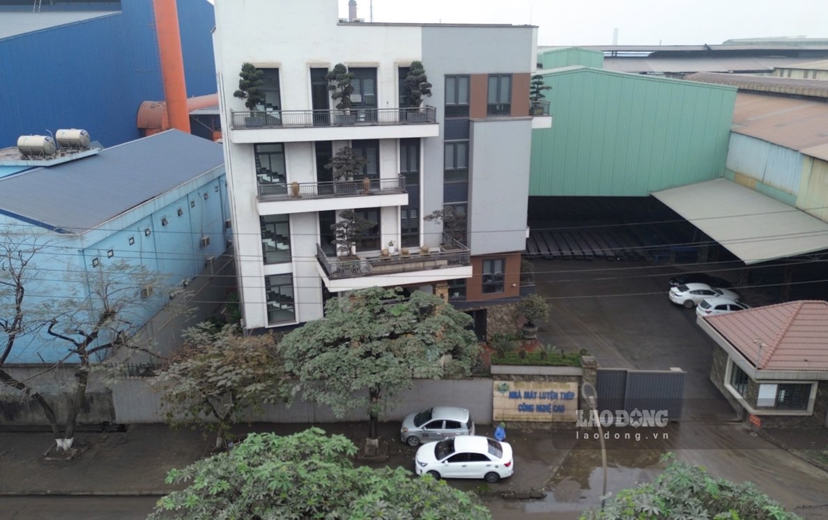 Xưởng luyện thép công nghệ cao, Công ty TNHH Hương Đông (TP Sông Công), nơi xảy ra vụ nổ lò luyện thép. Ảnh: Nguyễn Toán