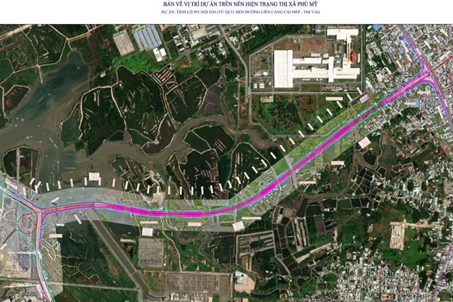 Triển khai thêm tuyến đường 2.088 tỉ đồng kết nối cảng biển và Quốc lộ 51