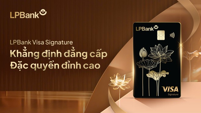 Thẻ tín dụng quốc tế LPBank Visa Signature là dòng thẻ cao cấp, thiết kế chuyên biệt cho khách hàng của LPBank Priority Thẻ tín dụng quốc tế LPBank Visa Signature là dòng thẻ cao cấp, thiết kế chuyên biệt cho khách hàng của LPBank Priority