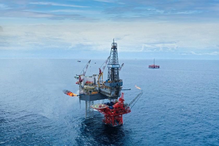 Dự án mỏ Đại Hùng giai đoạn 3. (Ảnh: Petrovietnam)