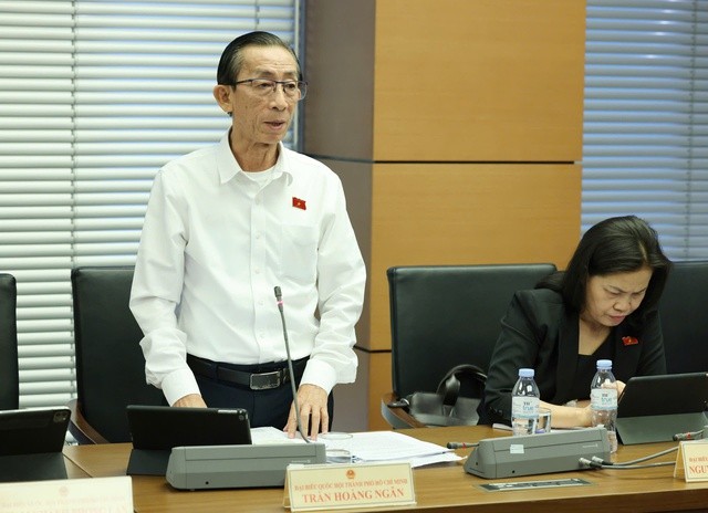 Đại biểu Quốc hội Trần Hoàng Ngân. (Ảnh: VGP) Đại biểu Quốc hội Trần Hoàng Ngân. (Ảnh: VGP)