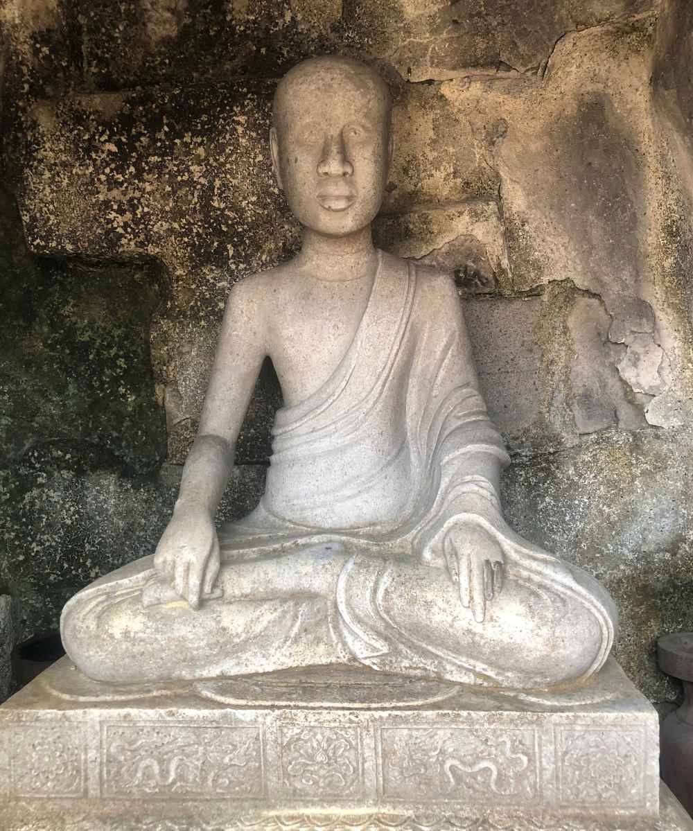 Bảo vật quốc gia Tượng Phật hoàng Trần Nhân Tông tại Yên Tử. Ảnh: Nguyễn Hùng