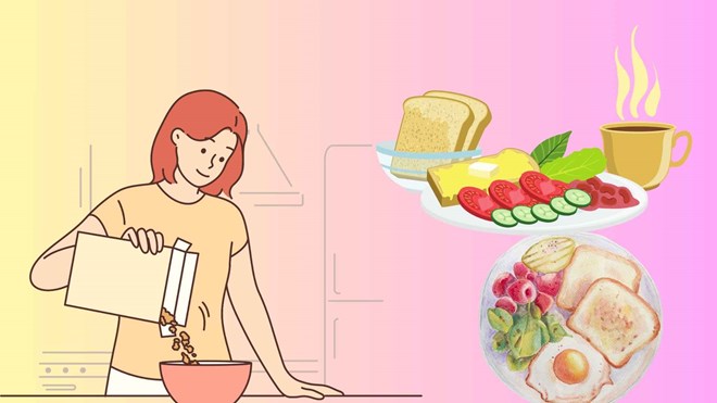 3 quy tắc ăn bữa sáng ở người sau 45 tuổi