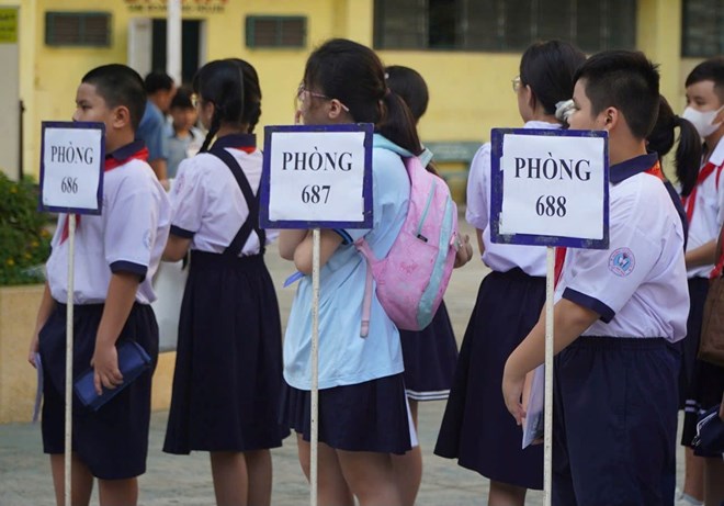 Chiều nay công bố điểm thi, điểm chuẩn lớp 6 Trường THCS-THPT Trần Đại Nghĩa