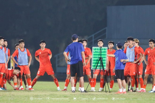 U23 Việt Nam không tập làm quen sân trước trận đấu U23 Lào